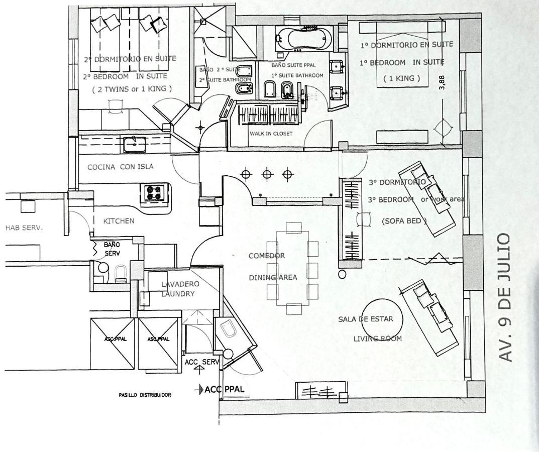 Recoleta Luxury Apartment Buenos Aires Bagian luar foto